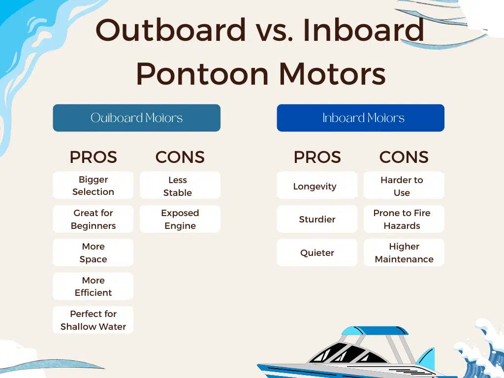 used inboard pontoon boats